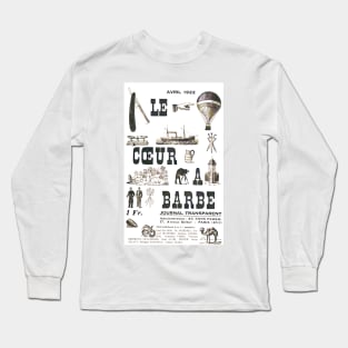 Dada Le Coeur A Barbe 1922 Long Sleeve T-Shirt